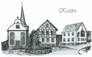Grafik: Kirche St. Vitus, Kaisten
