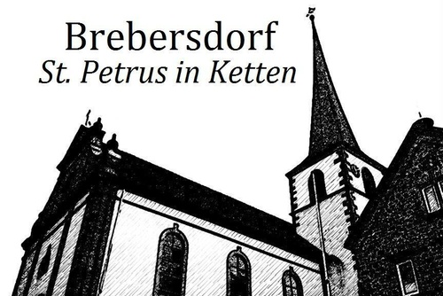Grafik: Kirche St. Petrus in Ketten, Brebersdorf