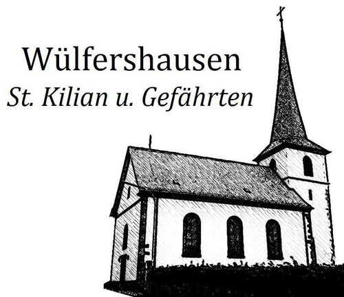 Grafik: Kirche St. Kilian, Wülfershausen