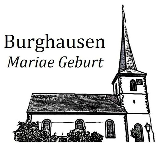 Grafik: Kirche Mariä Geburt, Burghausen